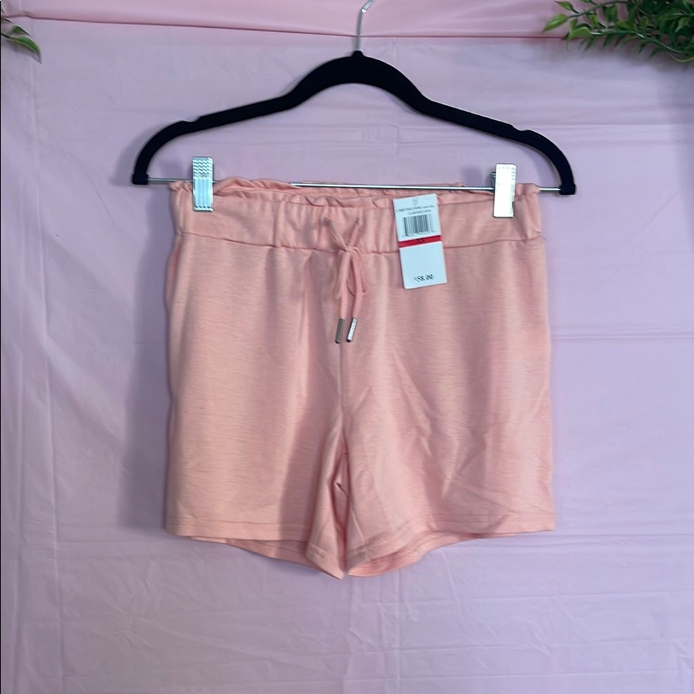 Pink Drawstring Shorts